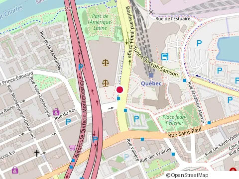 Location of Abysse Massage Thérapeutique at 400 Boulevard Jean-Lesage, Québec