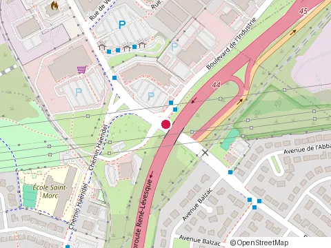 Location of Aca Certification at 17 Bd Montcalm N, Candiac