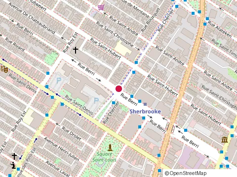 Location of Academie Charlemagne at 3565 Rue Berri Place du Cercle – Suite 200, Montréal