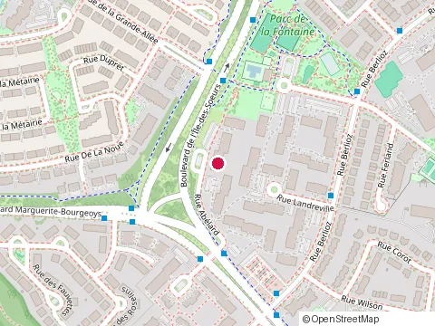 Location of Academie de Musique Arpeggio at 108-199 Rue de la Rotonde, Verdun