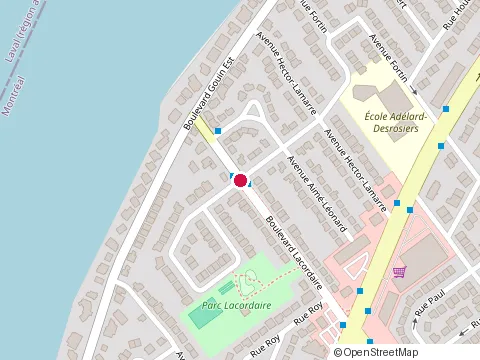 Location of Académie Ibn Sina at 12550 boulevard Lacordaire, Montréal-Nord