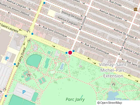 Location of Academie Soccer Dhp at 7920 boulevard Saint Laurent, Montréal