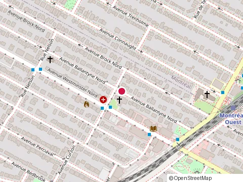 Location of Academix at 35 Avenue Ballantyne N, Montréal
