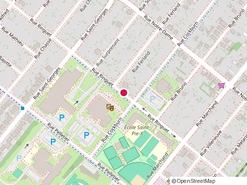 Location of Academy Ballet de Drummondville at 175 Rue Ringuet, Drummondville