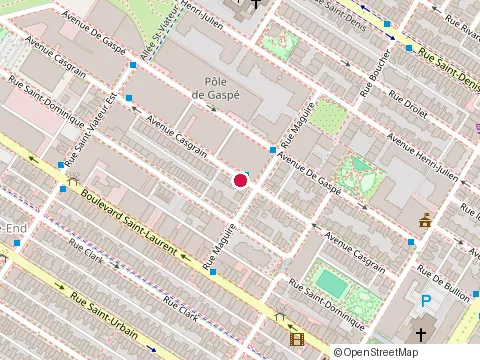 Location of Academy Plant at 5333 Avenue Casgrain, Montréal