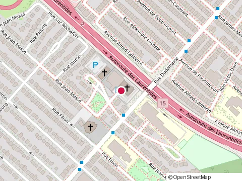 Location of Acc Arto And Alice Markarian Dining Room at 3401 Rue Olivar-Asselin, Montréal