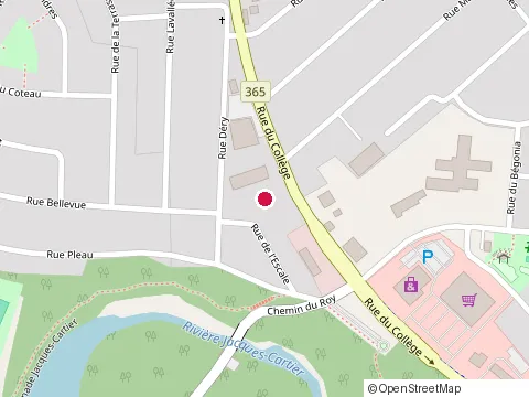 Location of Accommodation du College at 153 Rue du Collège, Pont-Rouge