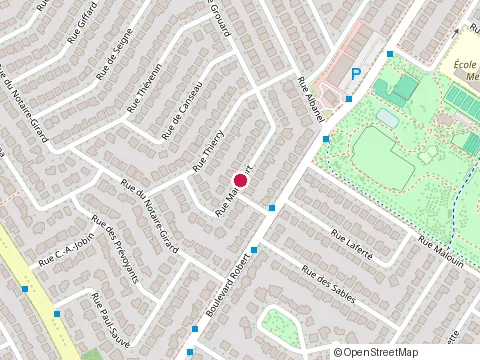Location of Accounting Services at 5880 Rue Maricourt, Saint-Léonard