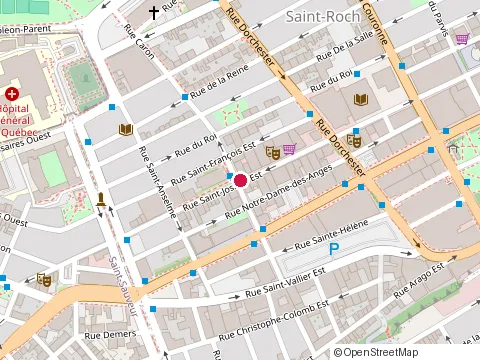 Location of Accro Cuisine et Dépendances at 273 Rue Saint-Joseph E, Québec