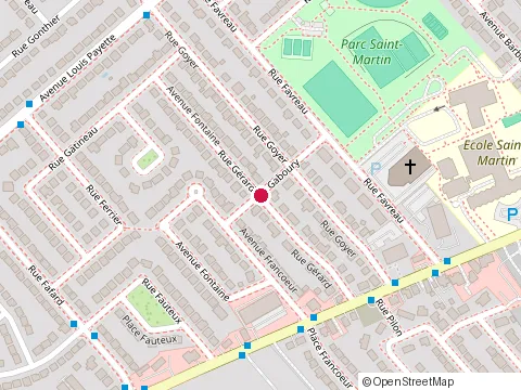 Location of Acier J M l Enr at 1809 Rue Gérard, Laval