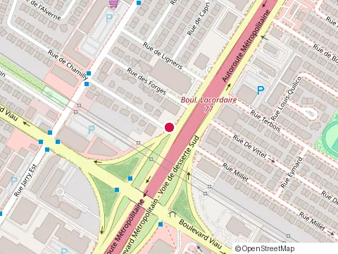 Location of Aciers Verrelco Inc at 7970 Rue de Chamilly, Saint-Léonard
