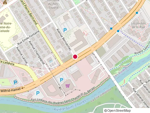 Location of Acl Excavation at 143 avenue Bernatchez, Montréal