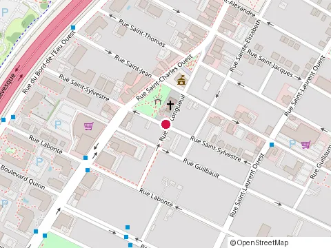 Location of Acta Réadaptation at 112 Rue Saint-Sylvestre, Longueuil