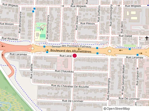 Emplacement de Action Masonry au 51 Rue Davies, Gatineau