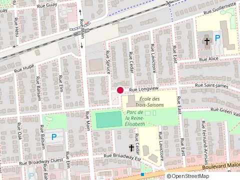 Location of Active Action at 114 Rue de la Reine-Élisabeth E, Gatineau