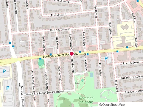 Location of Acufamille (Hiroko Sugiyama Ac.) at 71 Bd Saint-Raymond, Gatineau