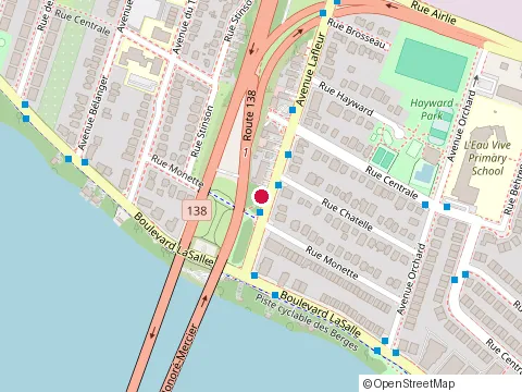 Location of Acumax Laser Inc at 44 avenue Lafleur, LaSalle