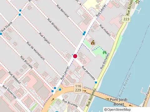 Location of Acupuncteur Éric Buteau at 56 Rue Jeannotte, Beloeil