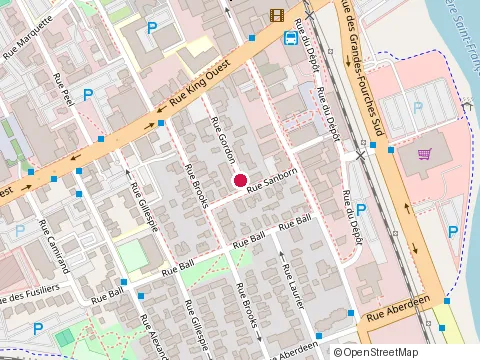 Location of Acupuncture Chinoise Hy Tran de Sherbrooke 中國針灸診所 at 99 Rue Gordon, Sherbrooke