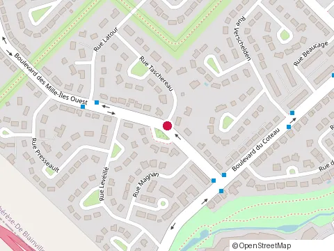 Location of Acupuncture Magda Beaudry at 705 Rue Taschereau, Sainte-Thérèse