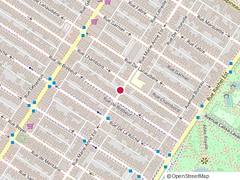 Location of Acupuncture Segura at 1284 Marie-Anne St E, Montréal