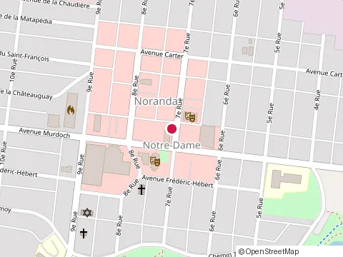 Location of Acupuncture Tao at 155 7E Rue, Rouyn-Noranda
