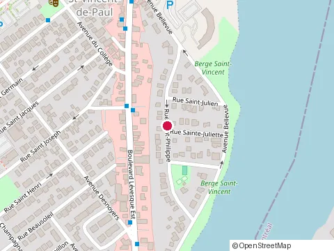 Location of Acusanté & Bien-Être at 50 Rue Sainte-Juliette, Laval