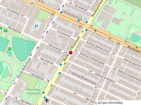 Location of Adamonis Insurance Inc at 3907A boulevard Rosemont, Montréal