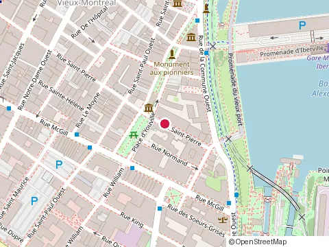 Location of Addiction Prevention Centre at 114 Rue Saint-Pierre, Montréal
