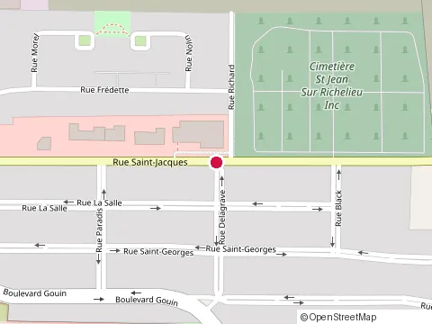 Location of Addition Confort Inc, Saint-Jean-sur-Richelieu