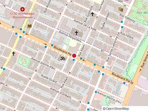 Location of Addsmm at 202-1691 boulevard Pie-Ix, Montréal