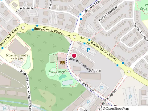 Location of Ade Médecine Esthétique at Allée de Hambourg Entrée A Entrée A, Gatineau