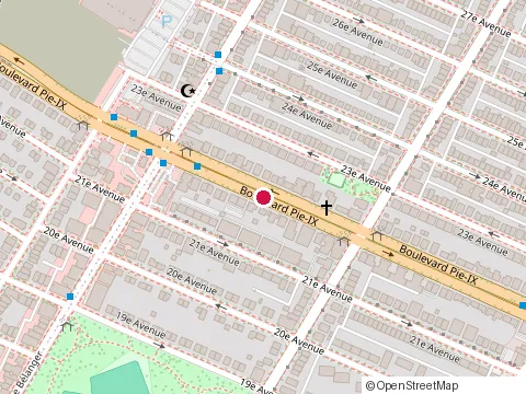 Location of Adeg at 6800 Pie-Ix Blvd, Montréal