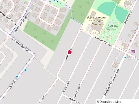 Location of Adja Mini-Excavation at Rue Émile St-Hubert 3525, Québec