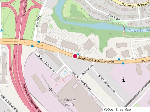Location of Adm Sport Québec at 1884 Wilfrid-Hamel Blvd, Québec