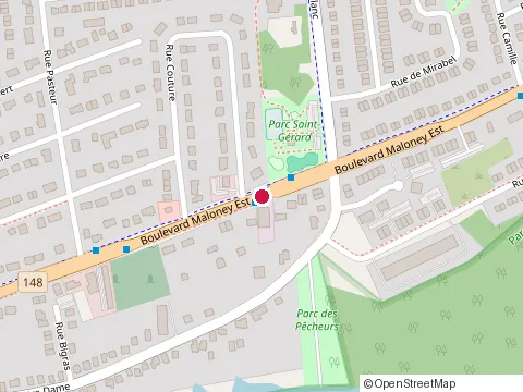 Location of Adojeune at 1259  Boul Maloney E, Gatineau
