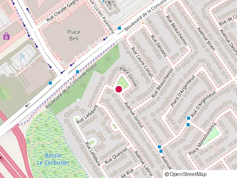 Location of Adtech at 59-732 Place Monaco, Laval