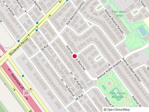 Location of Advanced Naturopathy Institute at 7355 Rue Raphael-Bellemare, Montréal