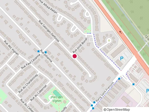 Emplacement de Ae Services & Réhabilitation au 1080 Rue Jordi-Bonet, Terrebonne