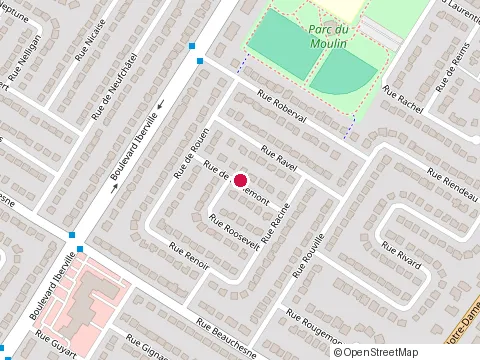 Location of Aep Rénovations et Sylexpro at 61 Rue de Richemont, Repentigny