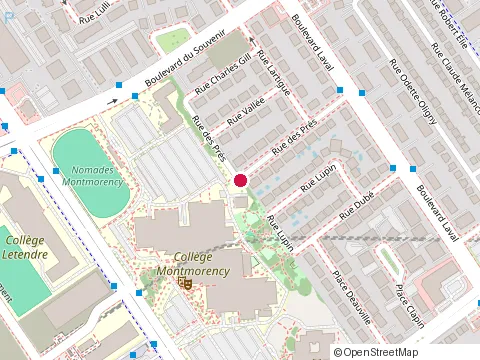 Location of Aepavages 9474-3564 Qc In at 354 Rue des Prés, Laval