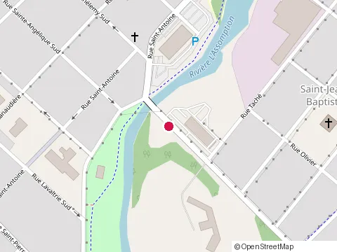 Location of Afesaq at 455 boulevard Base-de-Roc, Joliette