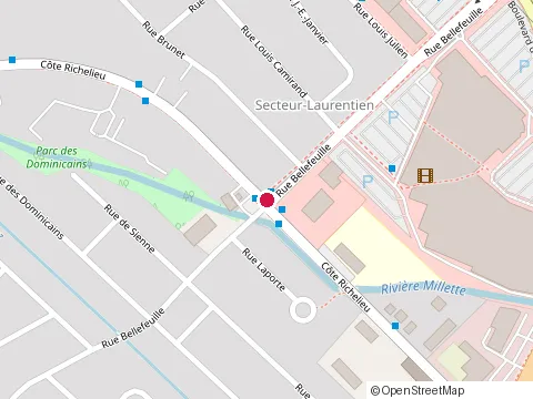 Location of Age d'Or Ste-Catherine at 350 Cote Richelieu, Trois-Rivières