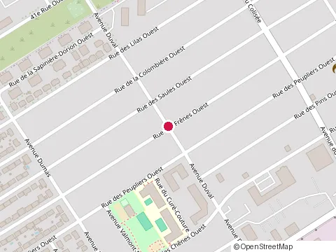 Location of Agence Aines Hebergement Plus at 191 Rue des Frenes O, Québec