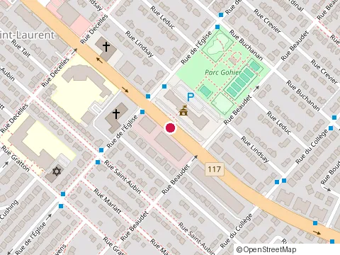 Location of Agence d'Assurance Pantazis et Associés at 750 boulevard Marcel-Laurin, Saint-Laurent