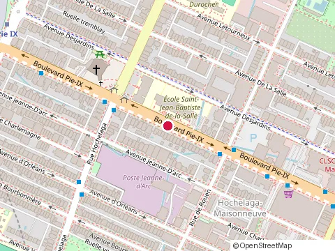 Location of Agence d'Assurances André Dufresne at 4061 Rue Hochelaga, Montréal
