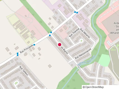 Location of Agence Haddad. Pme. Comptabilité, Impôts Particuliers/Commerces at 838 Rue Bigras, Laval