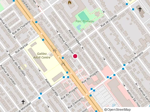 Location of Agence la Courtisane at 10825 St-Julien, Montréal