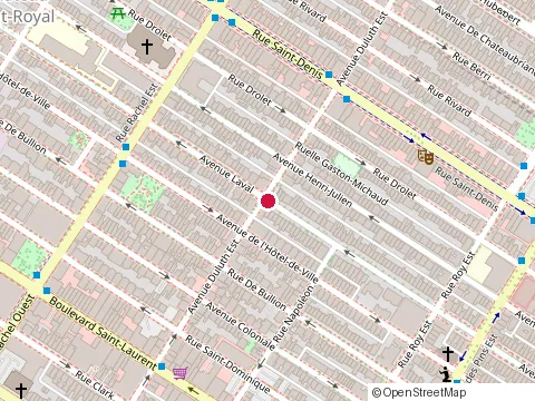 Location of Agence le Sultan at H4C 2C7, Montréal