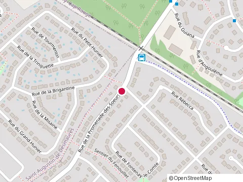 Location of Agence Quebec Est Inc at 4420 Rue de la Promenade-des-Soeurs, Québec